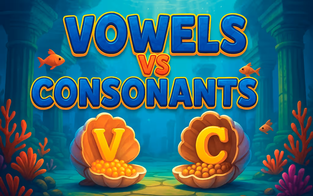 Vowels VS Consonants logo