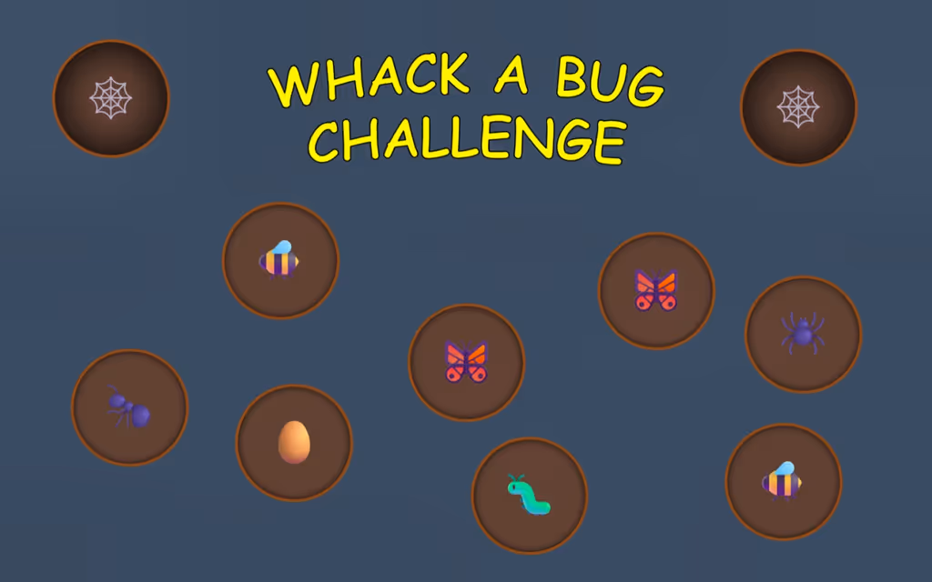 Whack a Bug Challenge logo