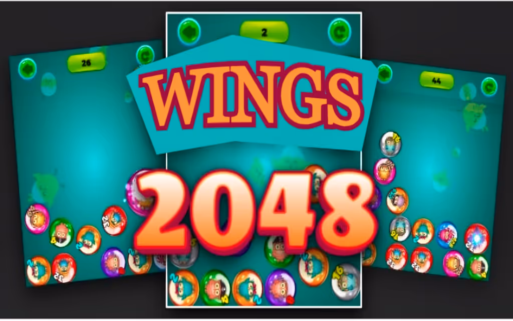 Wings 2048 logo