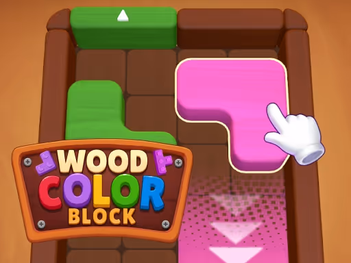 Wood Color Block logo