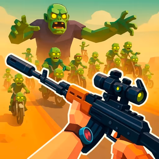 Zombie Road: Shooter with Destruction logo